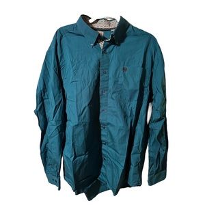 CINCH WESTERN SHIRT NWOT, TURQUOISE COLOR 💙